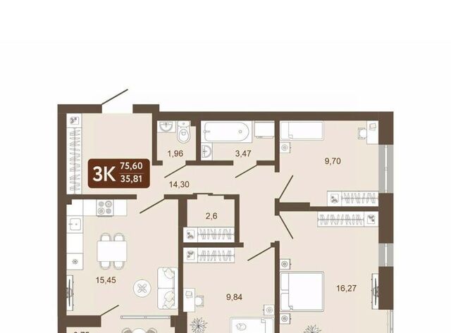 р-н Ленинский 58В мкр, 1 фото