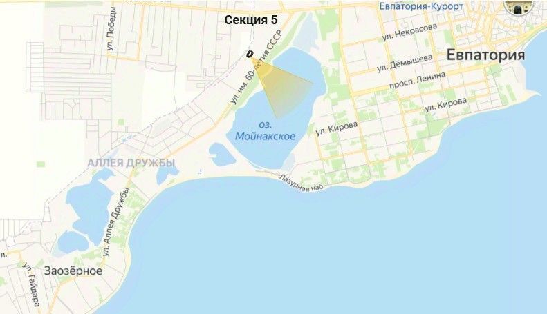 квартира г Евпатория ул им. 60-летия СССР 12 фото 6