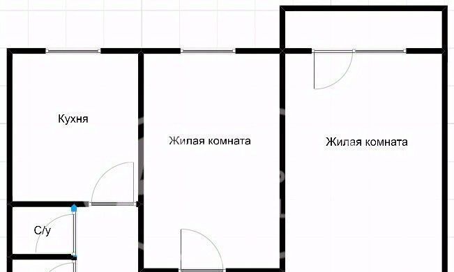 квартира р-н Чернушинский г Чернушка ул Мира 23 фото 4