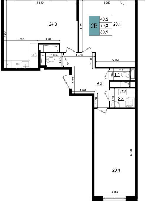 квартира г Одинцово ул Бзри Одинцово, к 23 фото 1