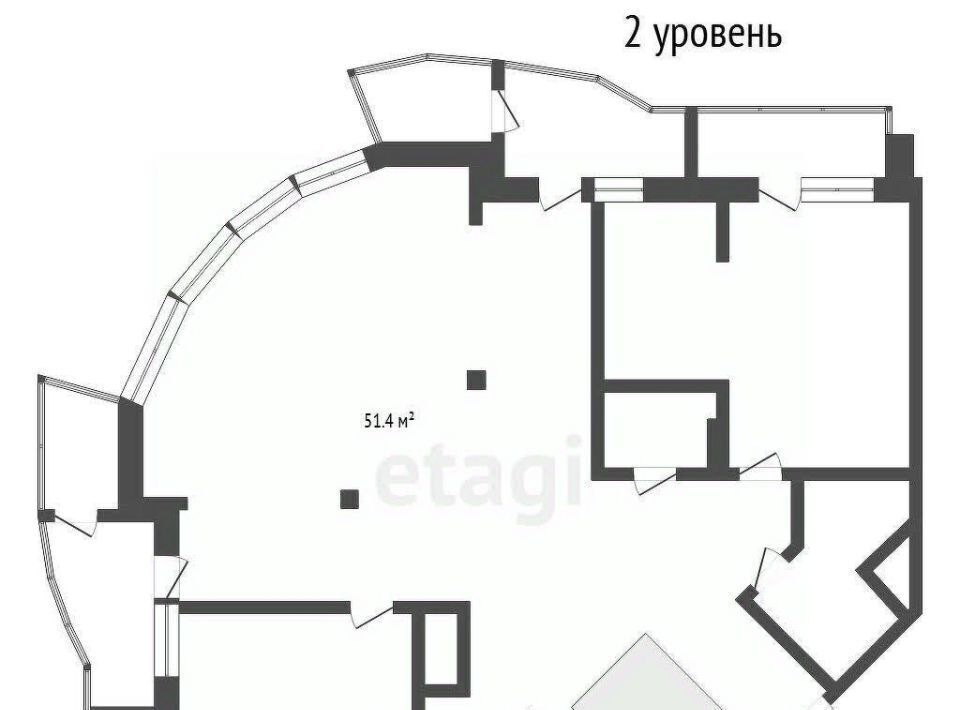 квартира г Тюмень р-н Ленинский ул Малыгина 90 фото 3