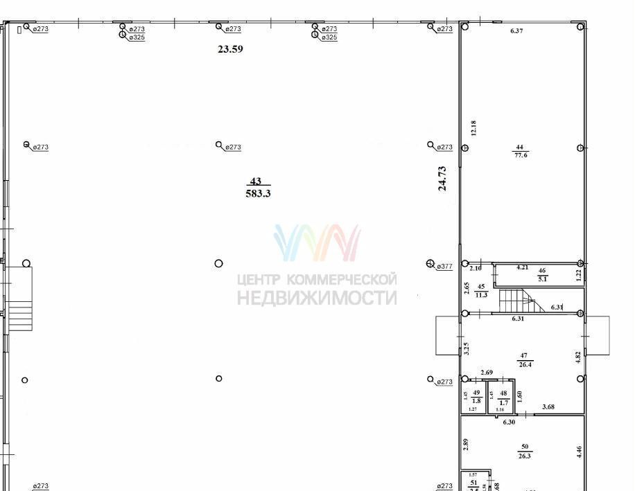 свободного назначения г Уфа р-н Демский ул Центральная 59 фото 9