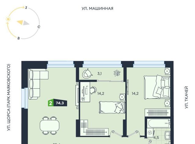 Чкаловская дом 1в/2 фото