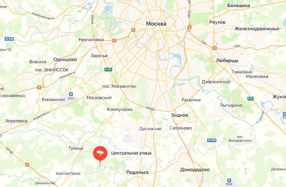 земля г Подольск п Поливаново ул Центральная 3 Ватутинки фото 4