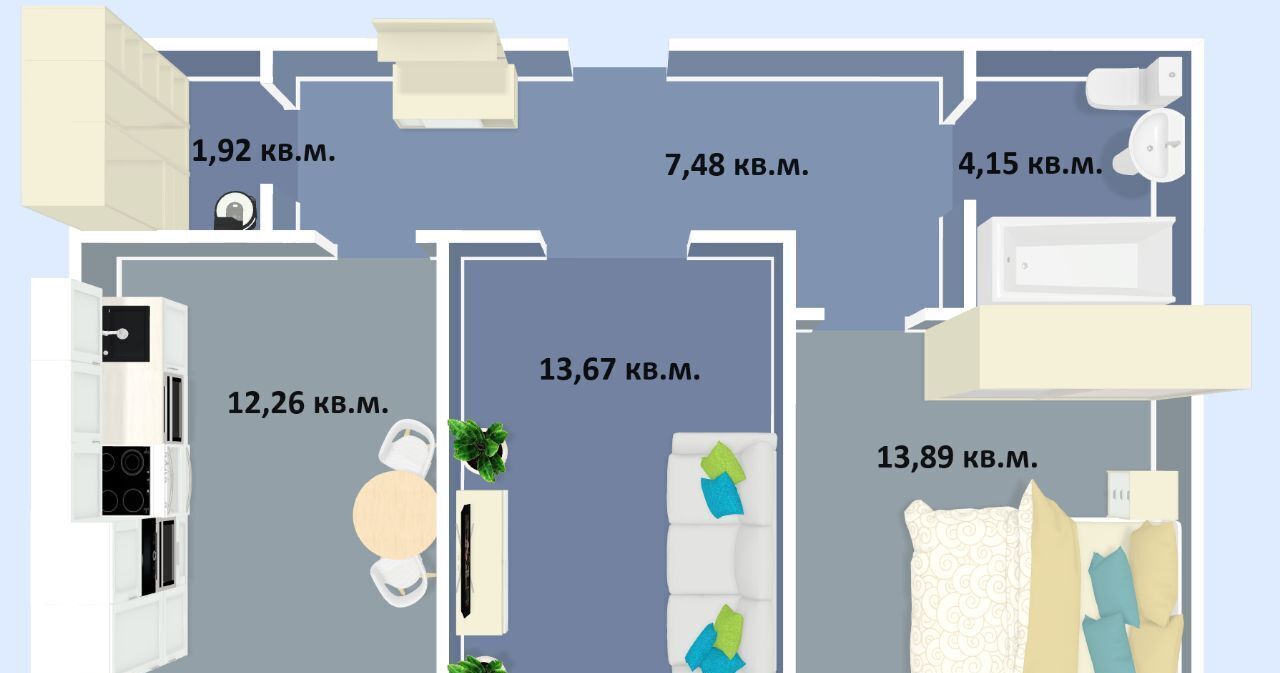 квартира г Омск р-н Центральный ул Завертяева 18к/12 фото 1