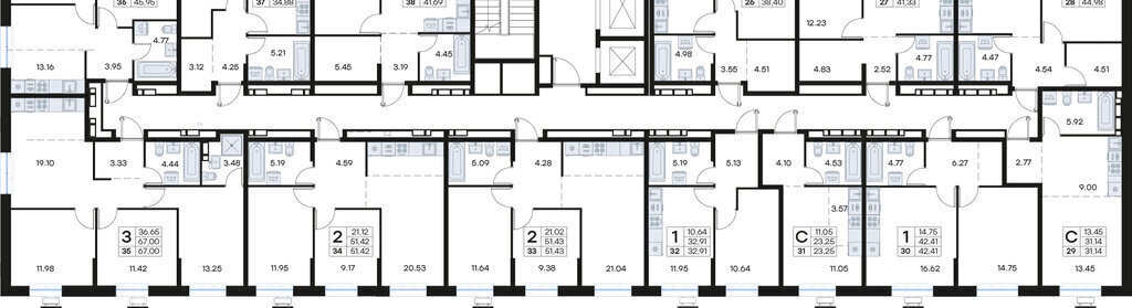 квартира г Владивосток ЖК «Клуб 25» 1 фото 2