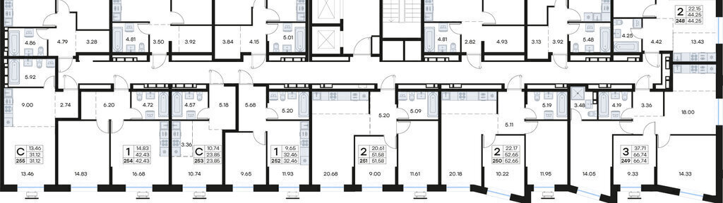 квартира г Владивосток ЖК «Клуб 25» 1 фото 2