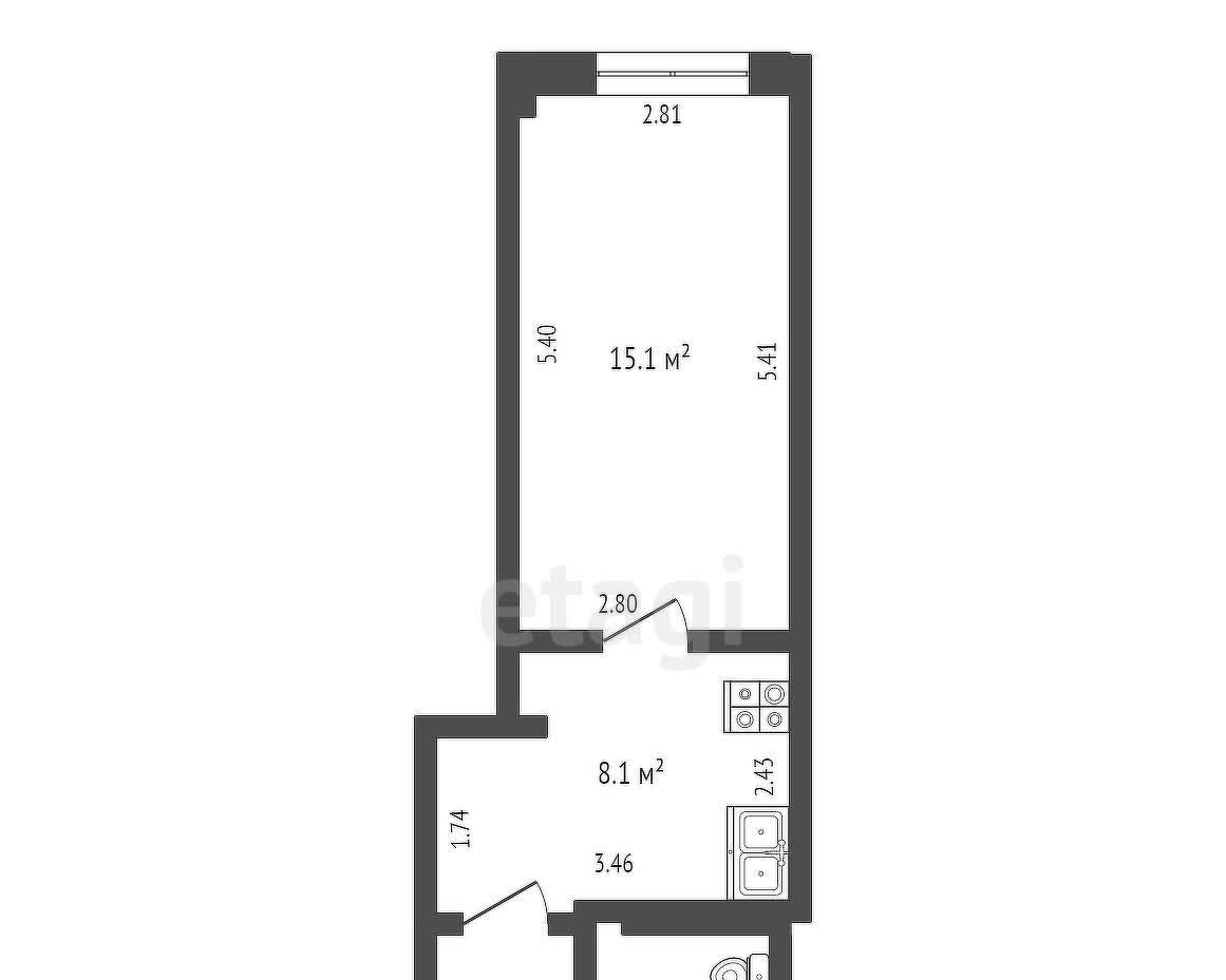 квартира г Стерлитамак ул Баумана 2 фото 9