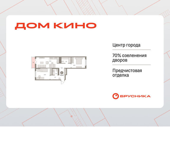 Центральный ЖК «Дом Кино» фото