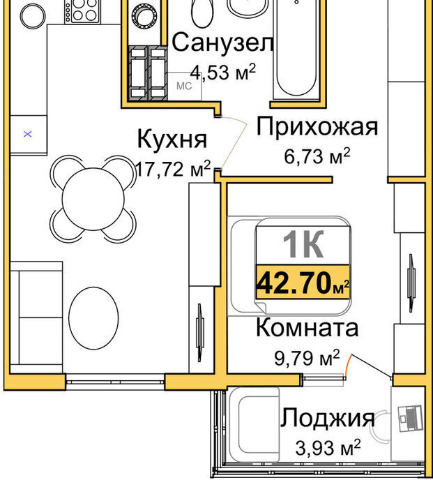 квартира г Симферополь р-н Центральный фото 1