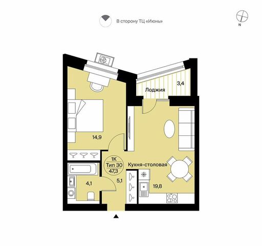 пр-кт Октябрьский 6 блок-секция 5, д. 137 фото