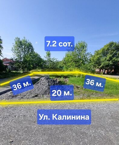 земля р-н Северо-Западный ул Калинина 34 Республика Северная Осетия — Владикавказ фото
