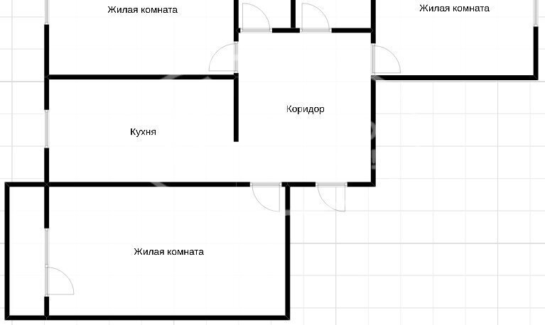 квартира р-н Чернушинский г Чернушка ул Северная 65а фото 4