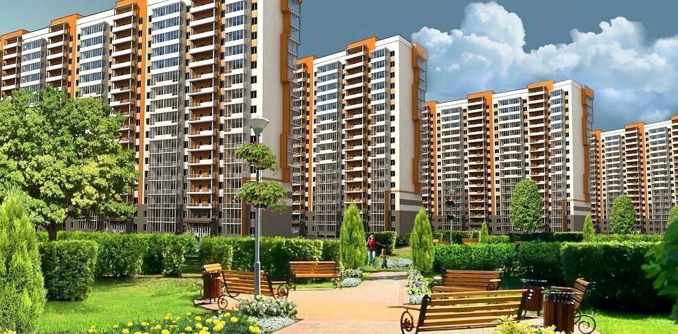 квартира г Омск р-н Советский микрорайон «Сады Наука» с 1 фото 2