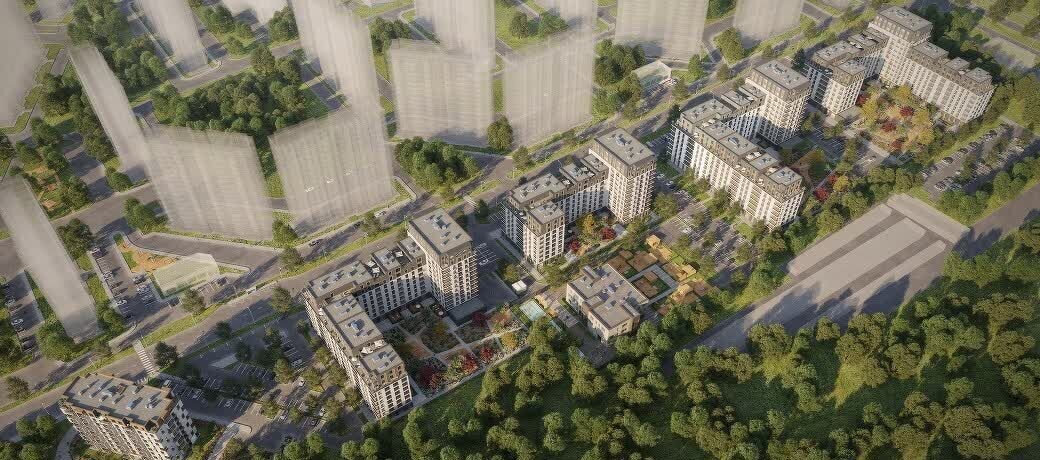 квартира г Курск р-н Центральный ул Бойцов 9-й дивизии ЖК «Парковый квартал «Чувства»» фото 19