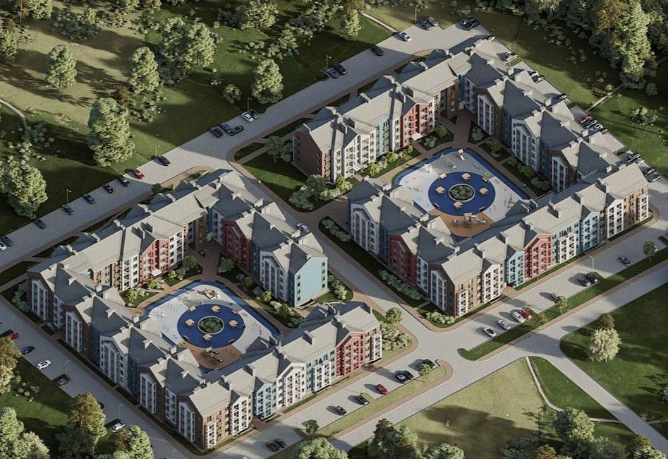 квартира р-н Зеленоградский г Зеленоградск п Вишневое корп. 1, этап 1 фото 9