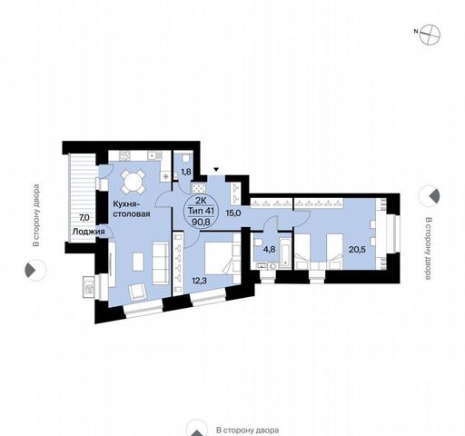 пр-кт Октябрьский 6 блок-секция 5, д. 137 фото