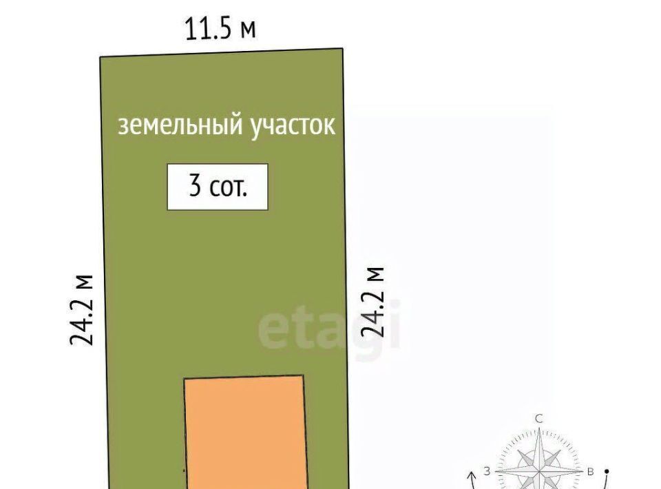 дом г Челябинск р-н Калининский Садовод-Любитель № 1 СНТ, ул. 5-я, 419 фото 2