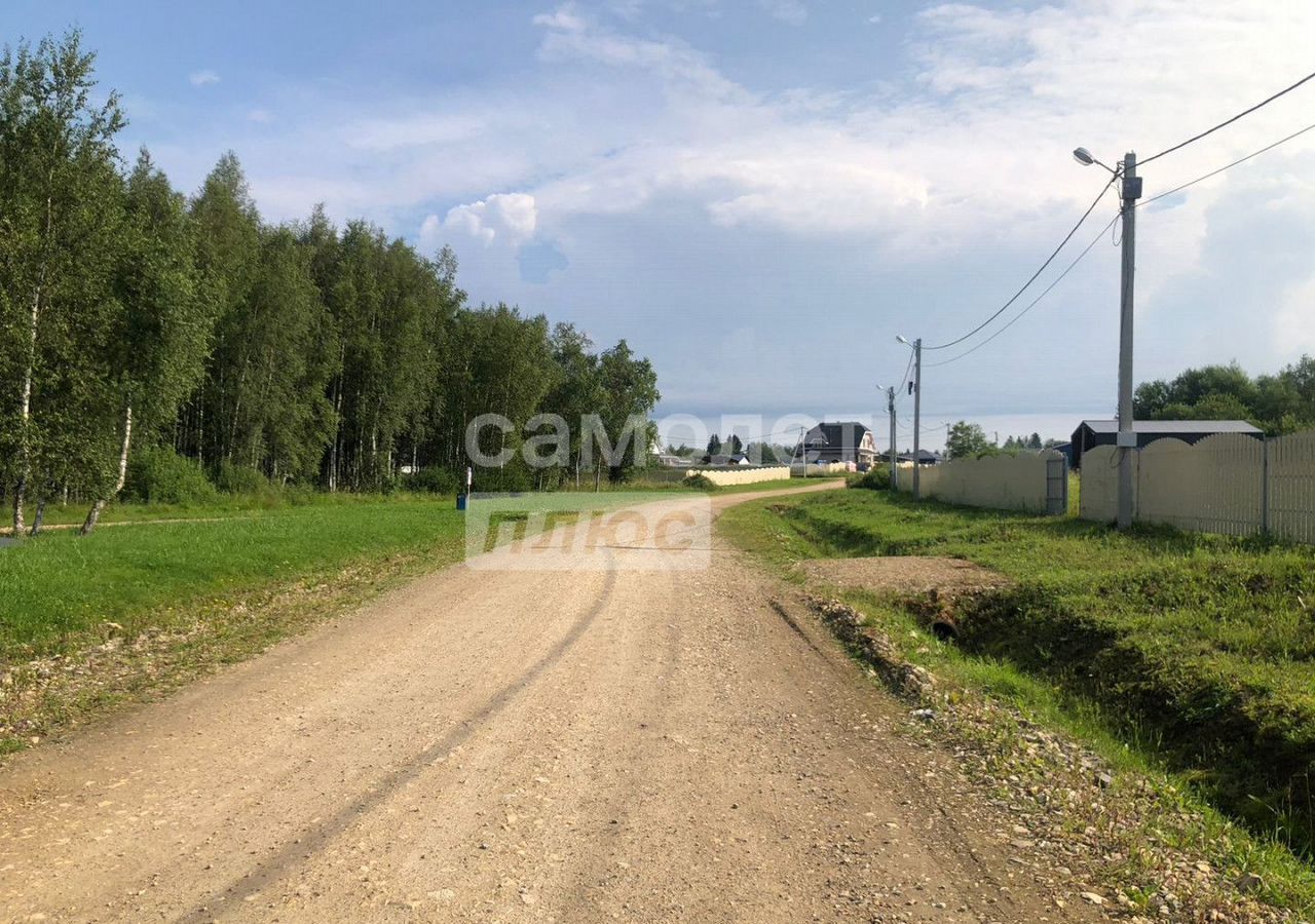 земля городской округ Клин г Высоковск 63 км, коттеджный пос. Ситники, Озёрная ул, г. о. Клин, Ленинградское шоссе фото 3