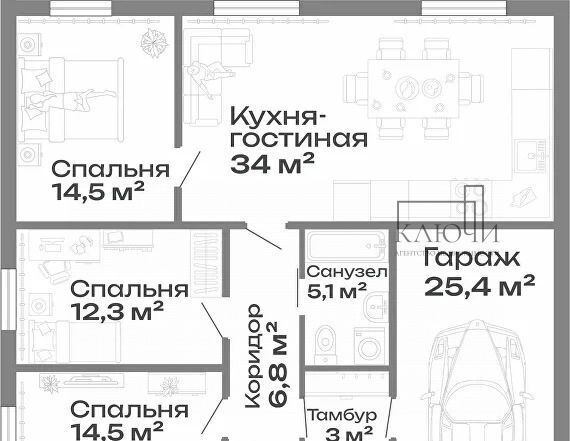 дом г Магнитогорск р-н Орджоникидзевский ул Изумрудная Звездный кп фото 4