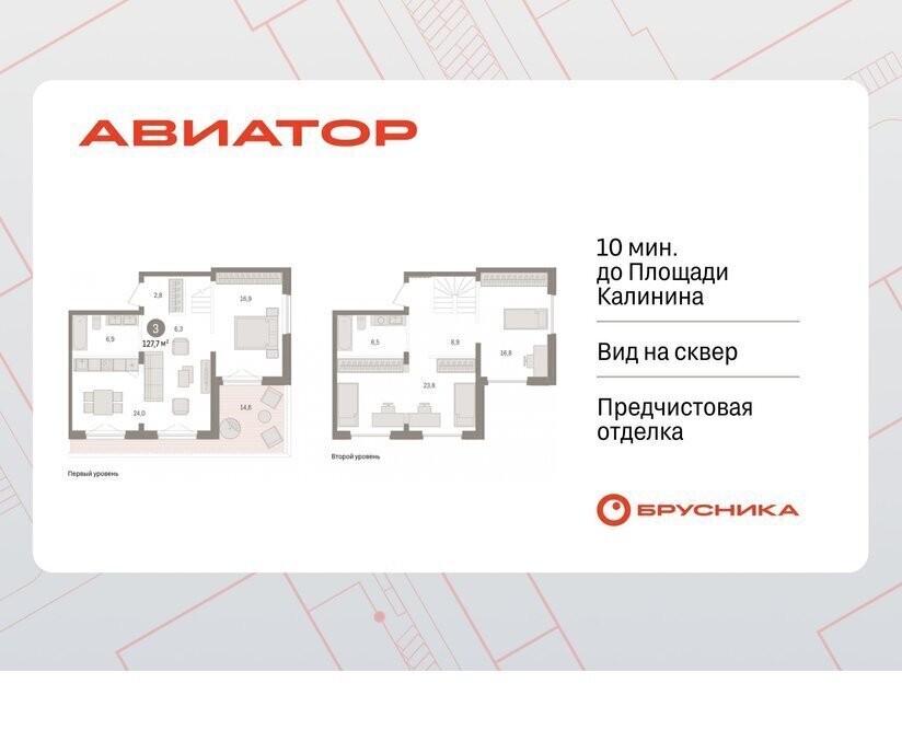 квартира г Новосибирск Заельцовская ул Аэропорт фото 1