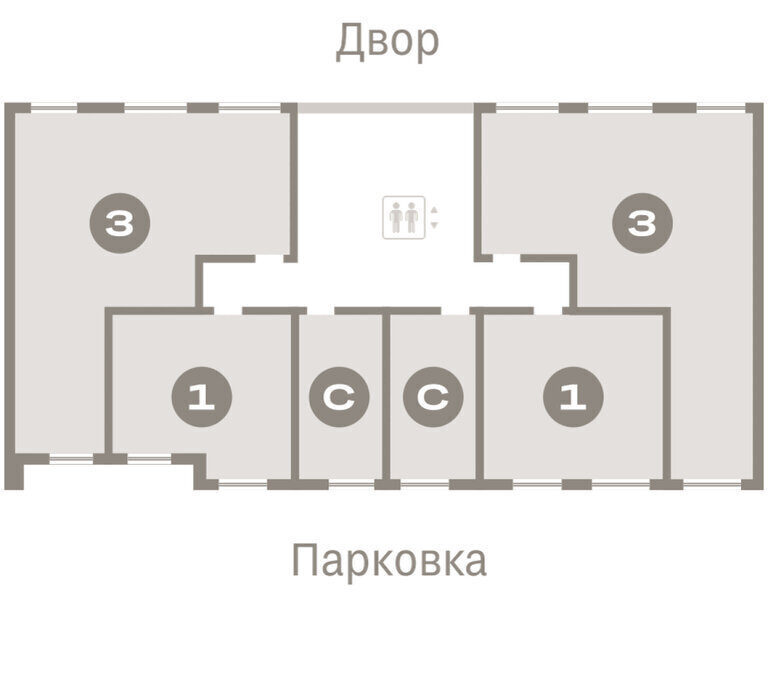 квартира г Екатеринбург Чкаловская Академический ЖК Брусника в Академическом 19-й квартал фото 3