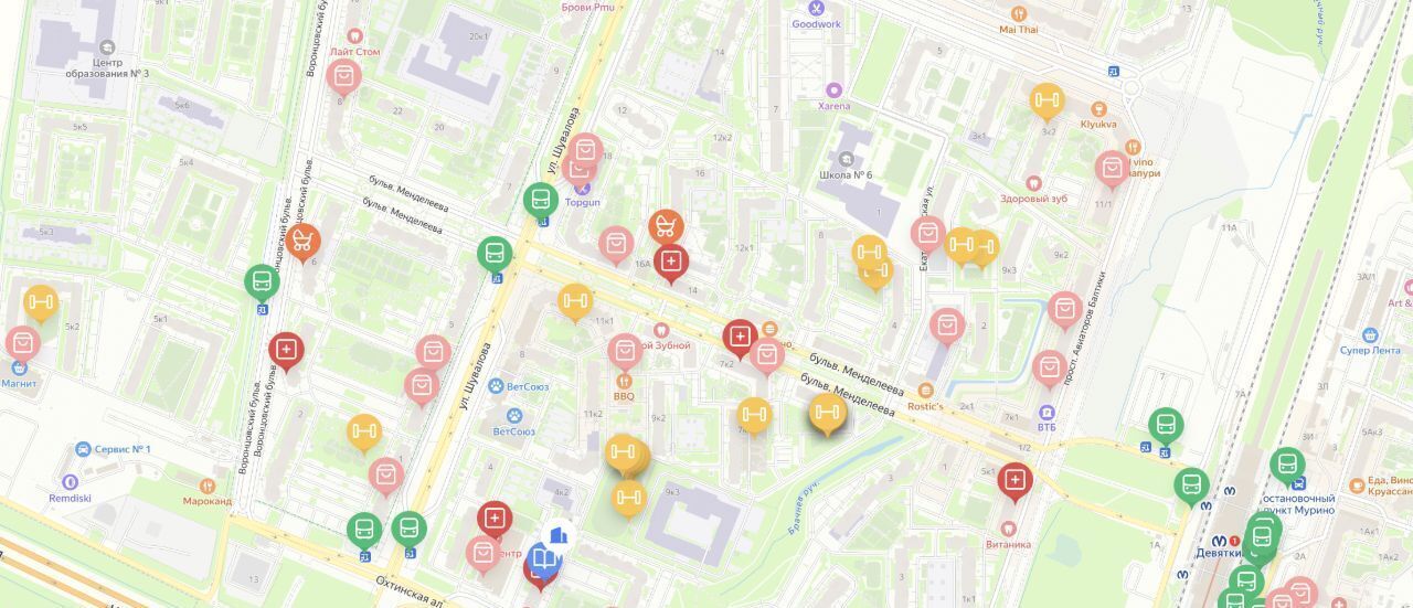 квартира р-н Всеволожский г Мурино Девяткино, аллея Охтинская, 12 фото 26