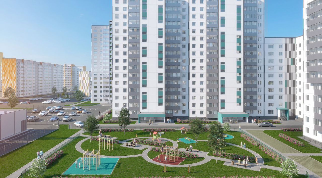 квартира г Пермь р-н Мотовилихинский ул Гашкова 56 поз. 18, корп. 3 фото 22