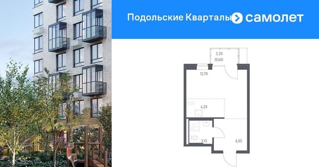п Рязановское ЖК «Подольские кварталы» № 103 кв-л, к 4 фото