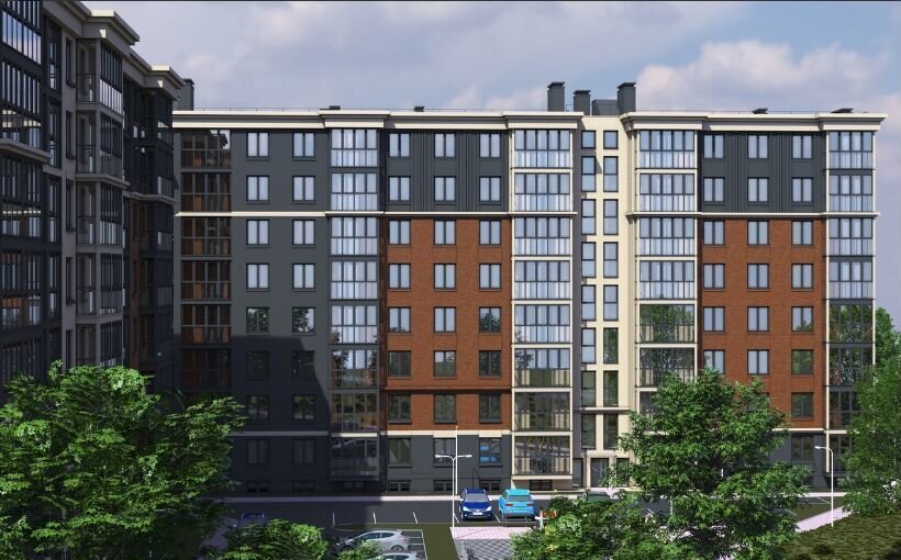квартира г Калининград р-н Московский 1 этап ул. Толстикова фото 3
