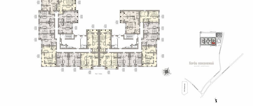 квартира г Волгоград ул им. Землячки 84/3 фото 2
