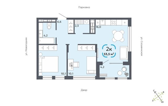 г Тюмень ул Сосьвинская 33к/1 фото