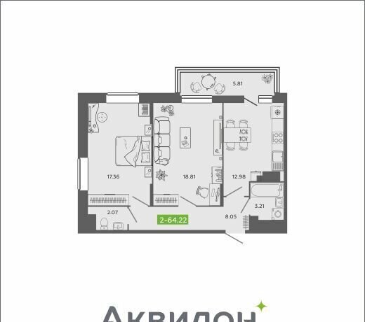 р-н Ломоносовский округ ЖК «Аквилон SAGE» фото