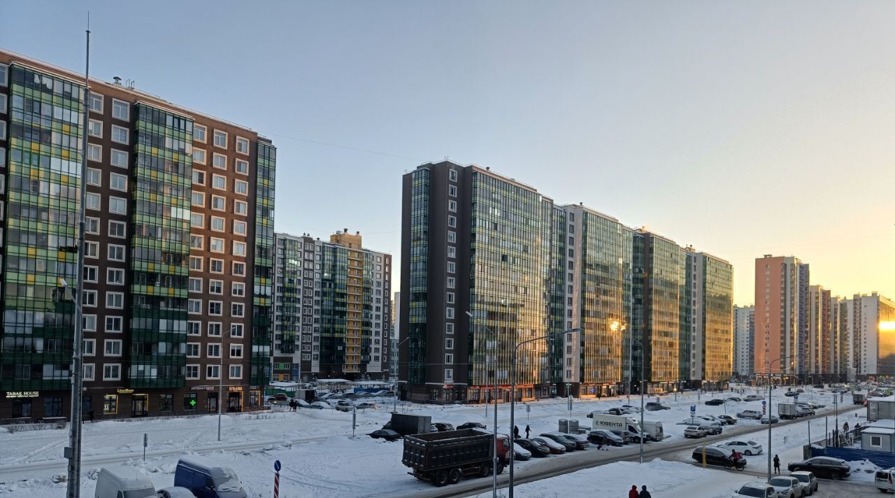 квартира р-н Всеволожский г Мурино б-р Воронцовский 21к/1 Девяткино фото 16