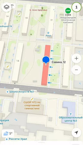 комната р-н Тракторозаводский ул Савина 12 фото