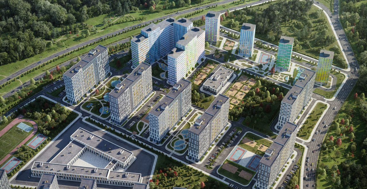 квартира г Москва п Щаповское д Русино жилые дома, Зеленоград, мкр. Кутузовский фото 2
