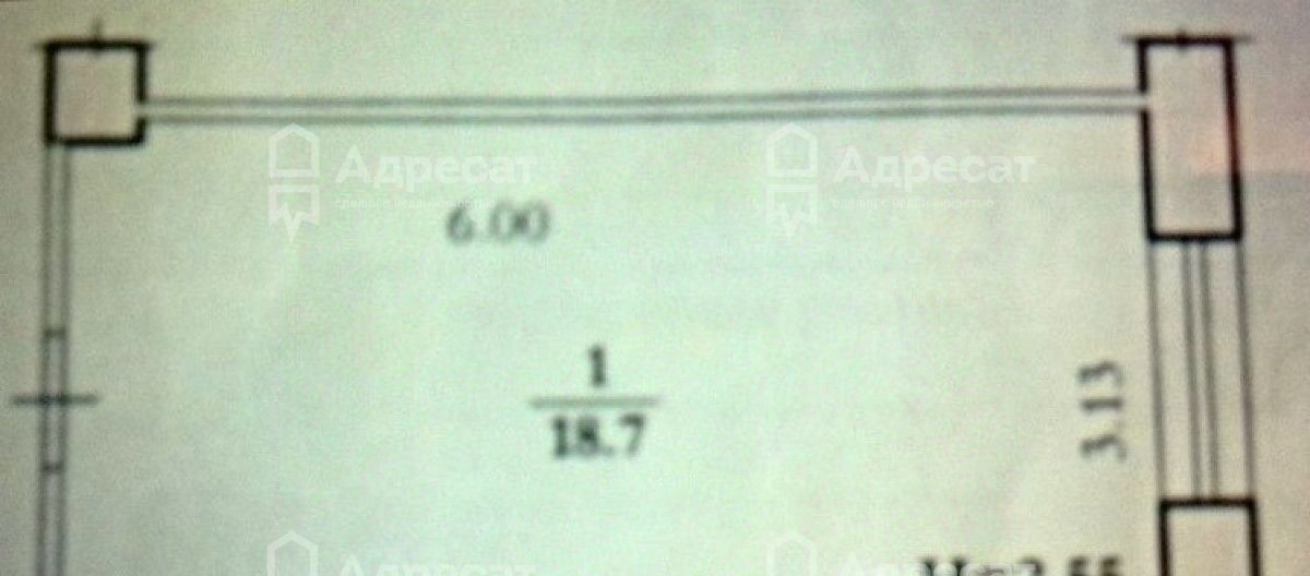 комната г Волгоград р-н Дзержинский ул 51-й Гвардейской 35 фото 2