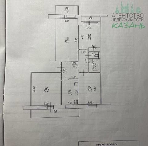 квартира г Казань р-н Приволжский Дубравная ул Рихарда Зорге 105 Республика Татарстан Татарстан фото 1