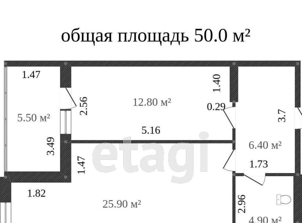 квартира г Ханты-Мансийск Южный ул Ямская 20 фото 2