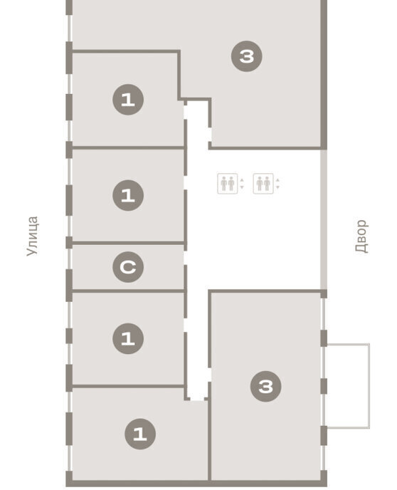 квартира г Тюмень ул Мысовская 26к/2 фото 3