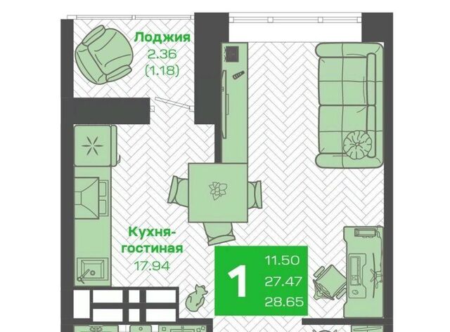 р-н Ленинский ЖК «Зеленый бульвар» фото