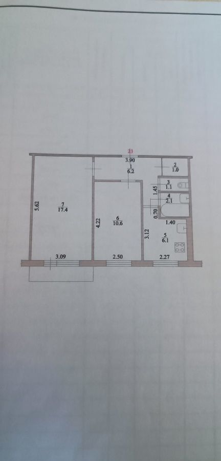 квартира г Камышин ул Серова 32 фото 1
