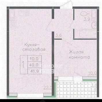 квартира г Липецк р-н Октябрьский ул Молодежная 9 фото 2