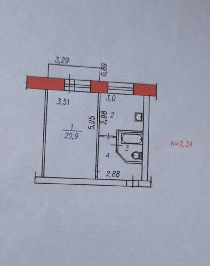 квартира г Новокузнецк р-н Куйбышевский ул Тушинская 69а фото 1