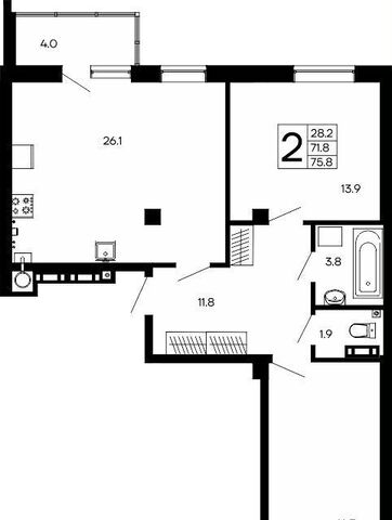 квартира ш Симферопольское 3 фото