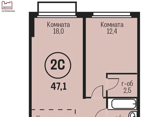 квартира р-н Индустриальный ул им В.Т.Христенко 2к/4 фото