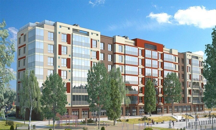 квартира р-н Светлогорский г Светлогорск проезд Майский 6 ЖК «Lake City» ЖК «LakeCity» Лэйк Сити фото 11