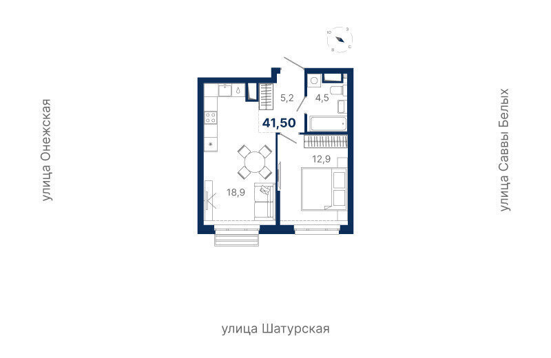 квартира г Екатеринбург р-н Октябрьский Ботаническая Южный ЖК «Атлас Ауро» жилая экосистема фото 1