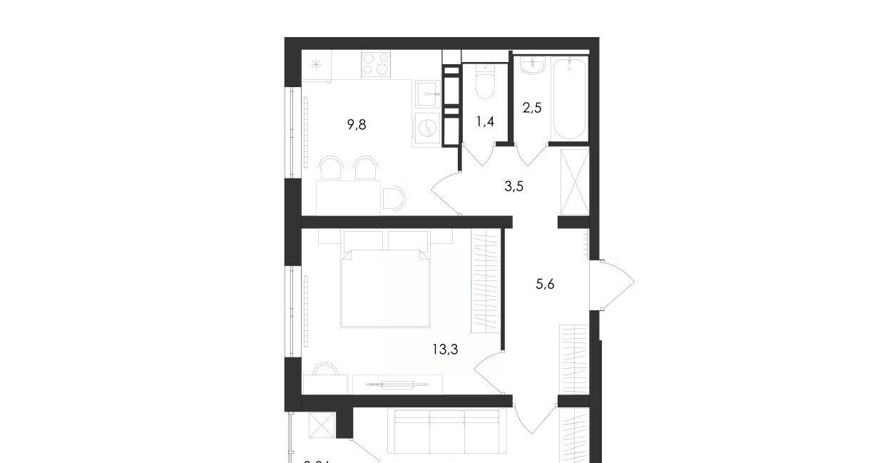 квартира г Воронеж р-н Центральный ул Загоровского 5/2 фото 1