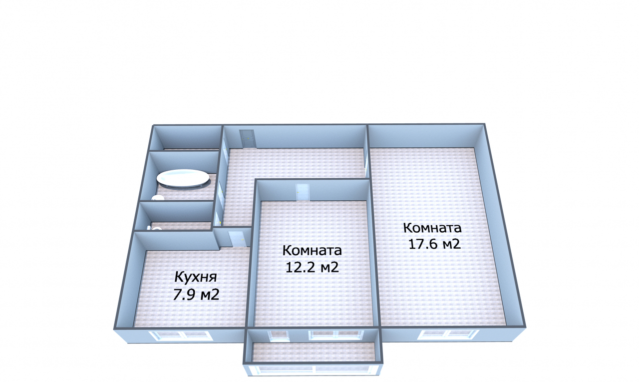 квартира г Пенза п Арбеково ул Ладожская 35 м-н фото 19